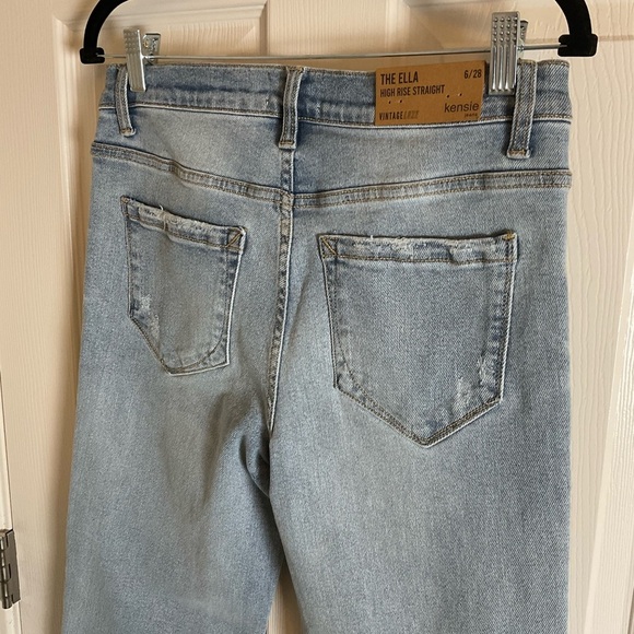 Kensie Jeans for Women The Ella High-Rise Straight Leg size 6/28 - Picture 8 of 13